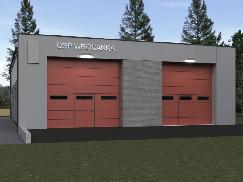 Budowa remizy Ochotniczej Straży Pożarnej
